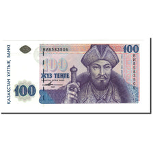 Biljet, Kazachstan, 100 Tenge, 1993-2004, 1993, KM:13a, NIEUW