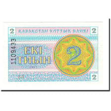 Billet, Kazakhstan, 2 Tyin, 1993, KM:2a, NEUF