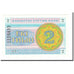 Banknot, Kazachstan, 2 Tyin, 1993, KM:2a, UNC(65-70)