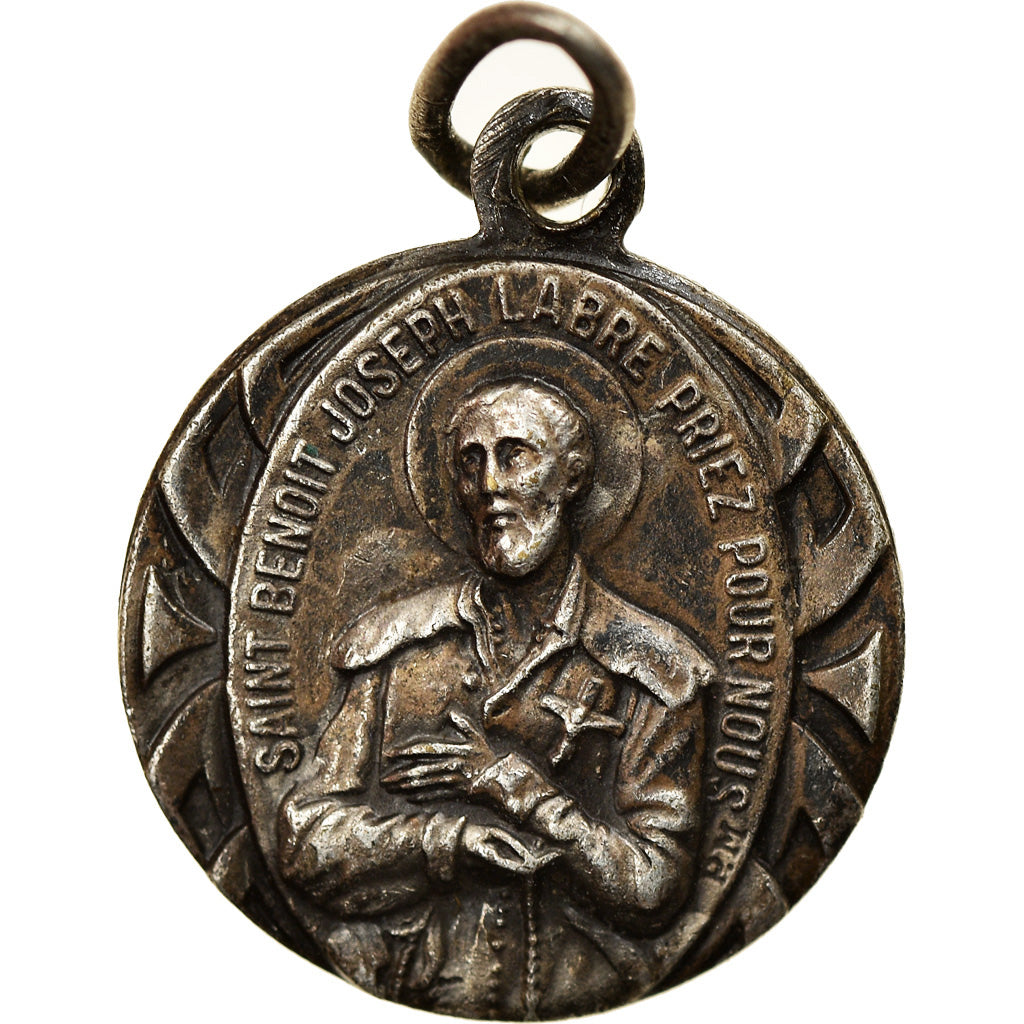 France, Medal, Saint Benoit Joseph Labre, Religions & beliefs, AU(55-58)