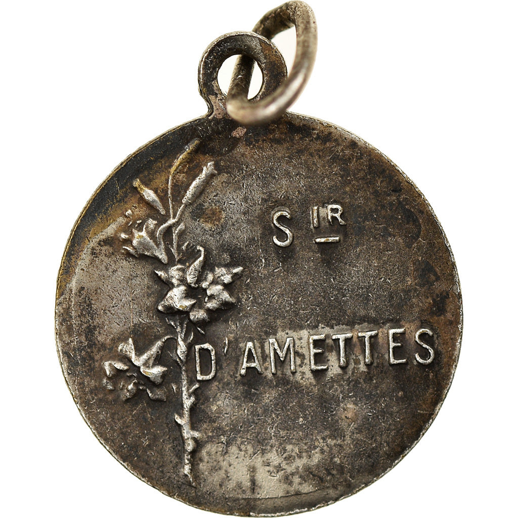 France, Medal, Saint Benoit Joseph Labre, Religions & beliefs, AU(55-58)