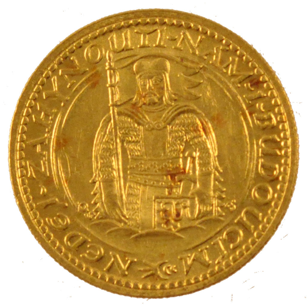 Cecoslovacchia, Dukat, 1931, SPL, Oro, KM:8