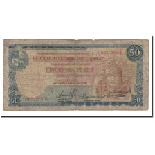 Banknote, Uruguay, 50 Pesos, 1967, 1967, KM:42Aa, VG(8-10)