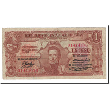 Banknote, Uruguay, 1 Peso, L.1939, KM:35a, F(12-15)