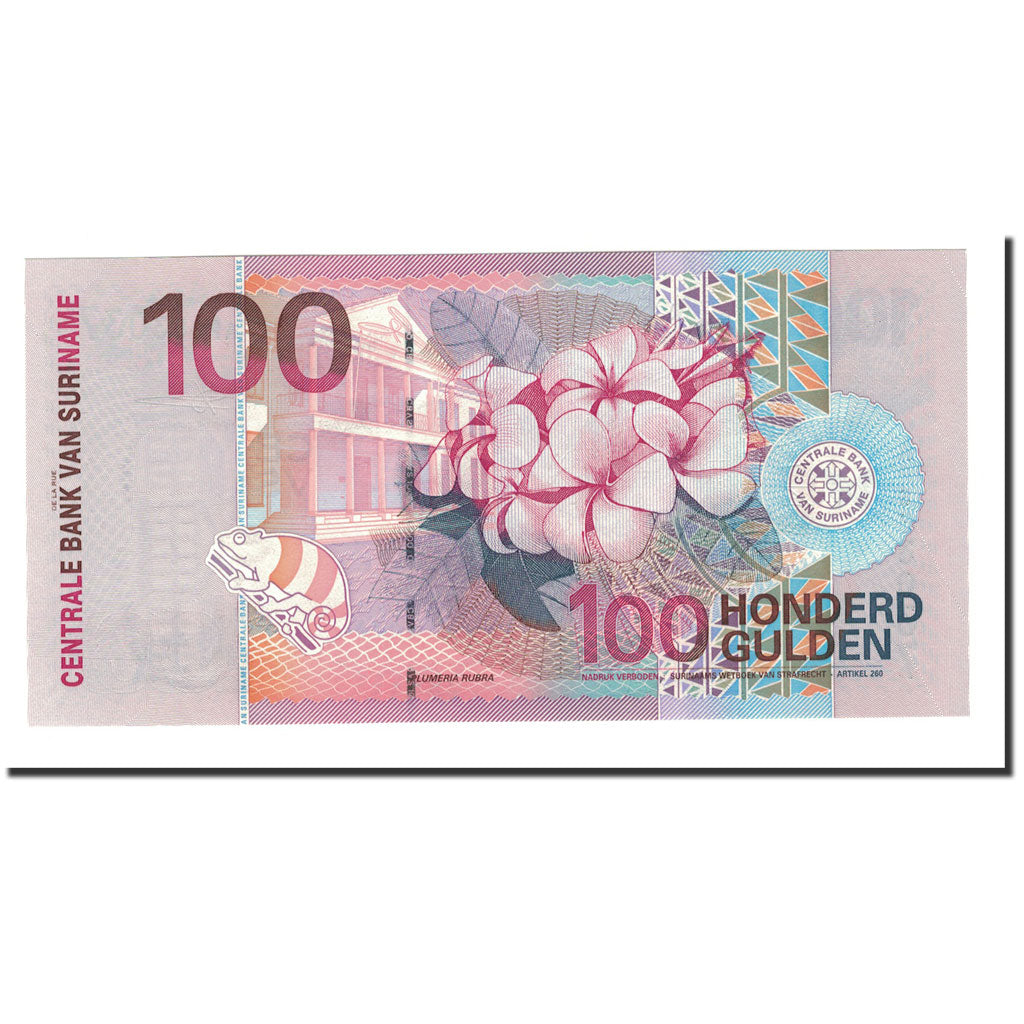 Banknote, Surinam, 100 Gulden, 2000, 2000-01-01, KM:149, UNC(64)