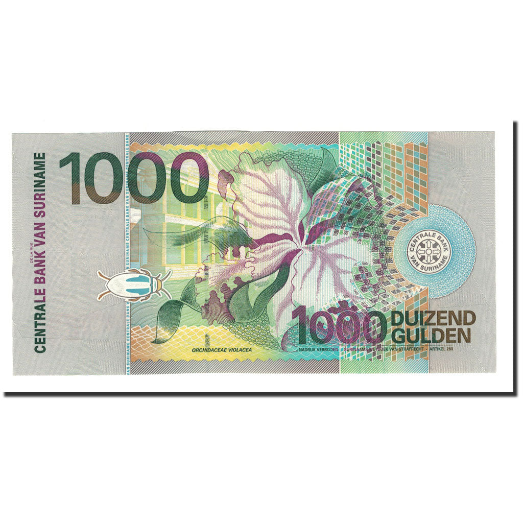 Geldschein, Surinam, 1000 Gulden, 2000, 2000-01-01, KM:151, UNZ-