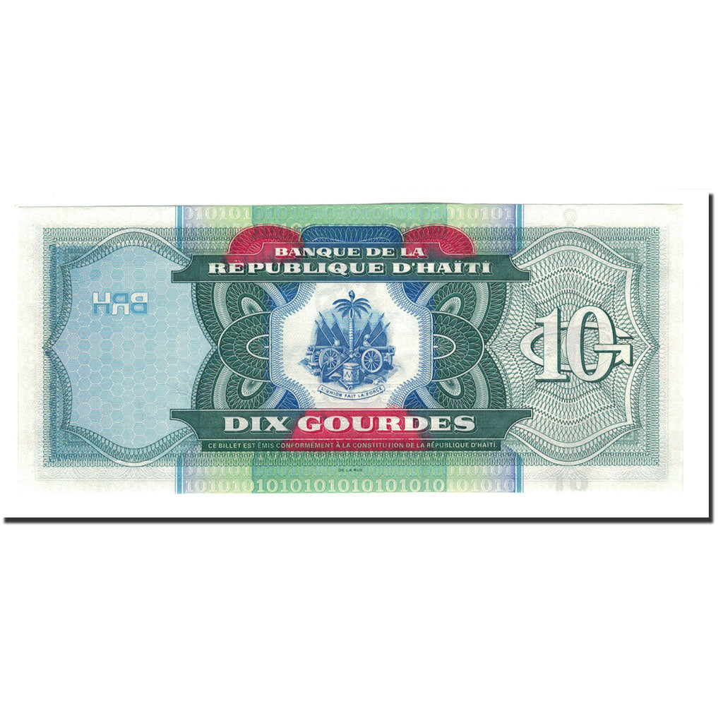 Billet, Haïti, 10 Gourdes, 2000, KM:265a, NEUF