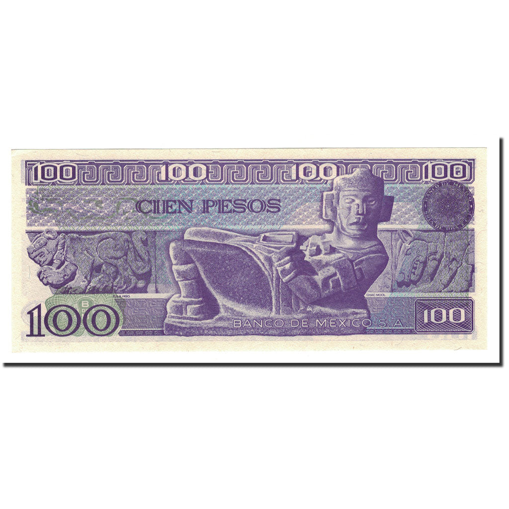 Billet, Mexique, 100 Pesos, 1981-1982, 1982-03-25, KM:74c, NEUF