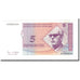 Billet, Bosnia - Herzegovina, 5 Convertible Maraka, Undated (1998), KM:61a, NEUF