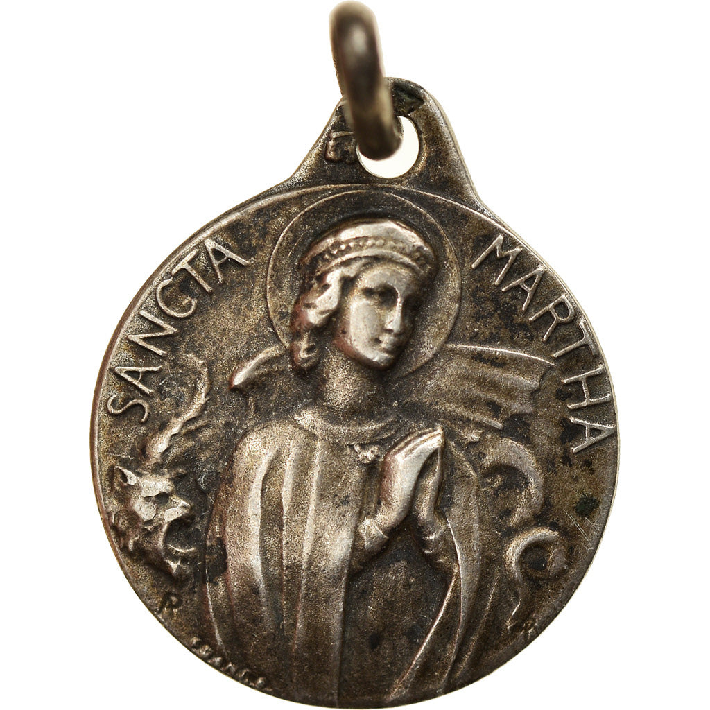 France, Medal, Sancta Martha, Religions & beliefs, AU(55-58), Silver