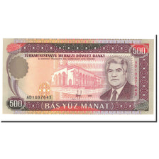 Banknote, Turkmanistan, 500 Manat, 1995, KM:7b, UNC(65-70)