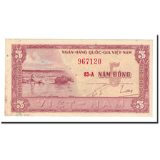 Banknote, South Viet Nam, 5 D<ox>ng, 1955, KM:13a, UNC(63)