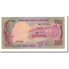 Banknote, South Viet Nam, 200 D<ox>ng, 1972, KM:32a, EF(40-45)