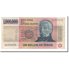 Banknote, Argentina, 1,000,000 Pesos, Undated (1981-93), KM:310, EF(40-45)
