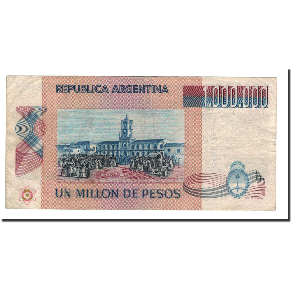 Banknote, Argentina, 1,000,000 Pesos, Undated (1981-93), KM:310, EF(40-45)