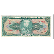Banknote, Brazil, 2 Cruzeiros, ND (1954-1958), KM:151a, EF(40-45)