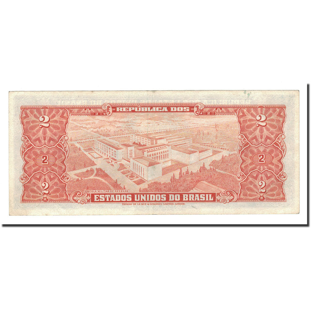 Banknote, Brazil, 2 Cruzeiros, ND (1954-1958), KM:151a, EF(40-45)
