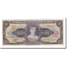 Banknote, Brazil, 5 Centavos on 50 Cruzeiros, Undated (1966-1967), KM:184a