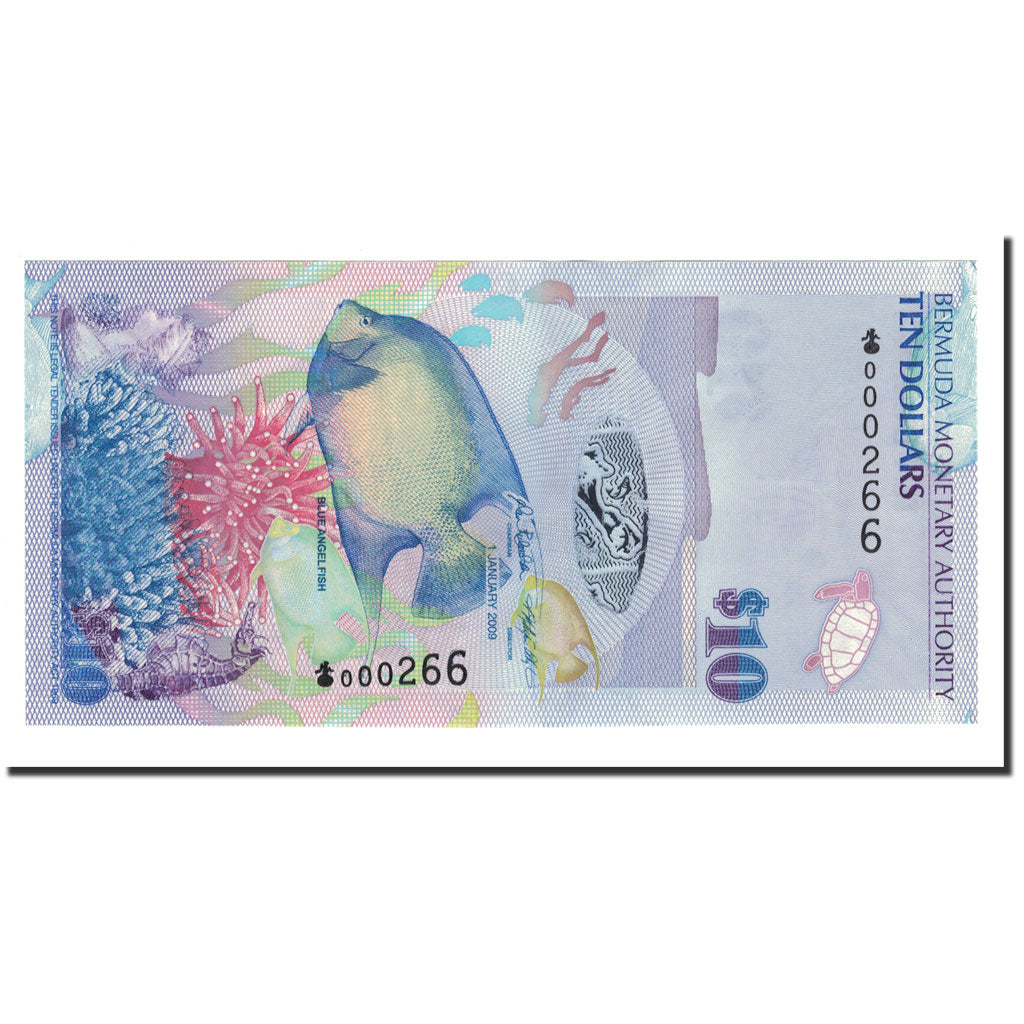Banknote, Bermuda, 10 Dollars, 2009, 2009-01-01, KM:59a, UNC(63)