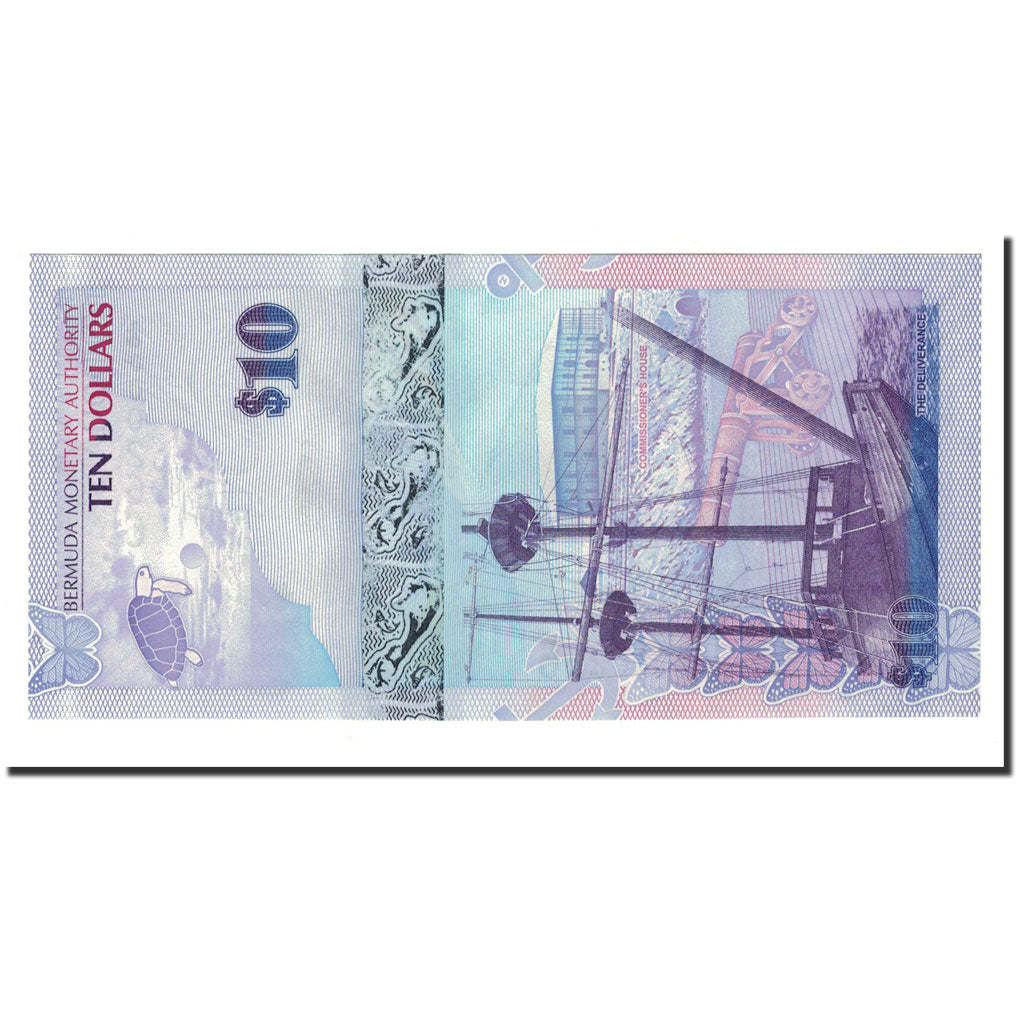 Banknote, Bermuda, 10 Dollars, 2009, 2009-01-01, KM:59a, UNC(63)