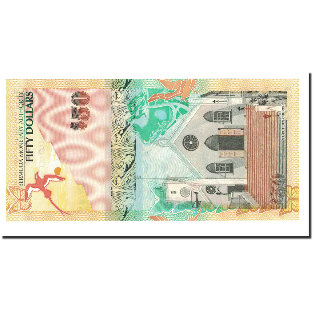 Banknote, Bermuda, 50 Dollars, 2009, 2009-01-01, KM:61a, UNC(64)