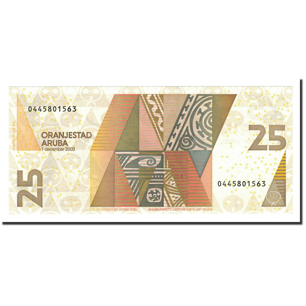 Banknote, Aruba, 25 Florin, 2003, 2003-12-01, KM:17a, UNC(65-70)