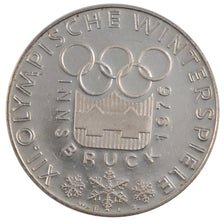 AUSTRIA, 100 Schilling, 1974, KM #2926, MS(60-62), Silver, 36, 23.93