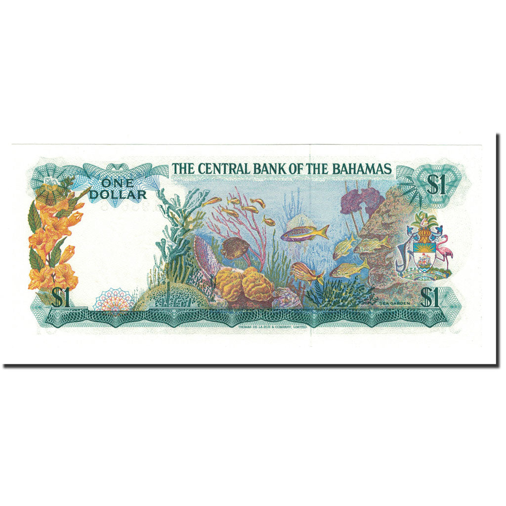 Billete, 1 Dollar, L.1974, Bahamas, KM:35a, UNC