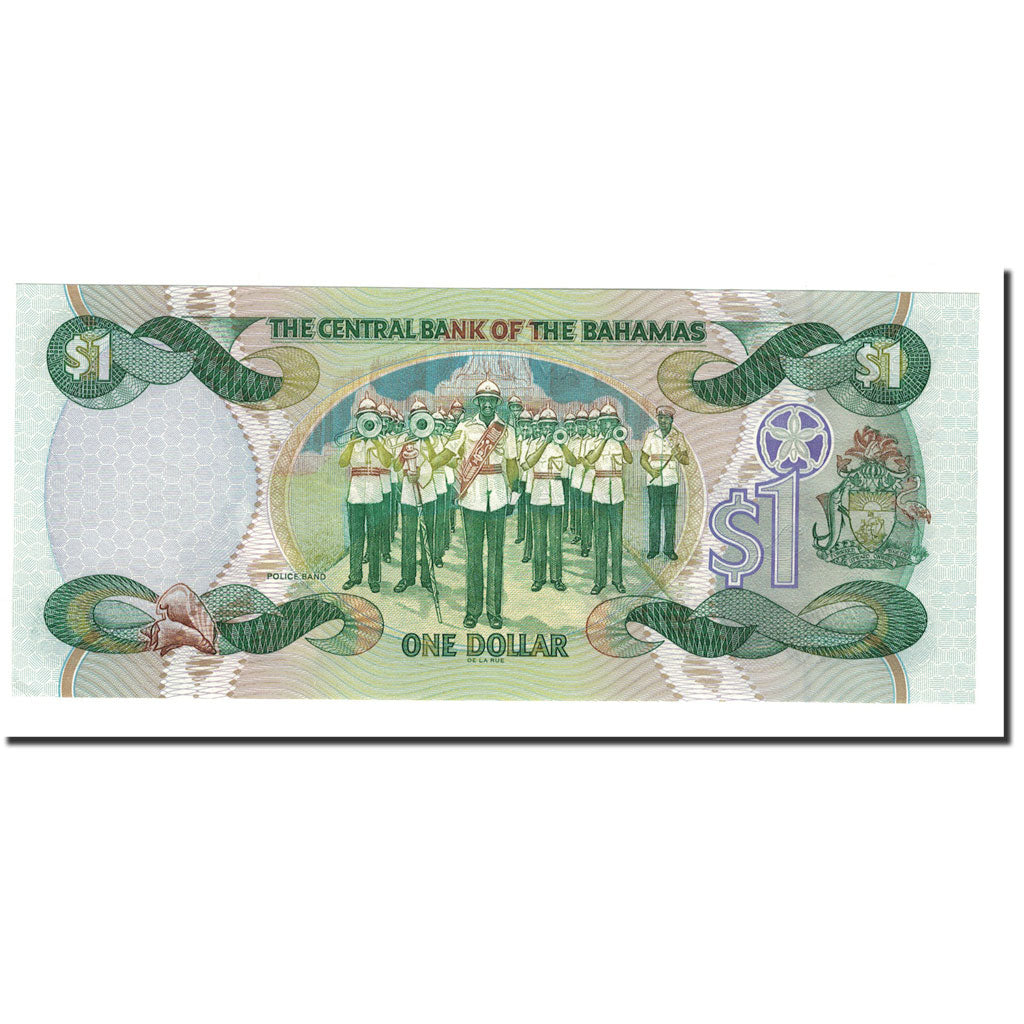 Geldschein, Bahamas, 1 Dollar, 2001, KM:69, UNZ