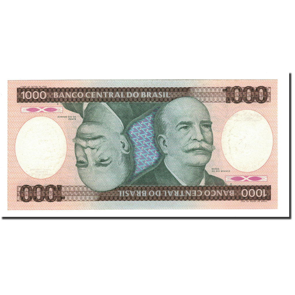 Banconote, Brasile, 1000 Cruzeiros, 1981-1986, KM:201c, SPL