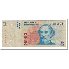 Banknote, Argentina, 2 Pesos, Undated (1997-2002), KM:346, VG(8-10)