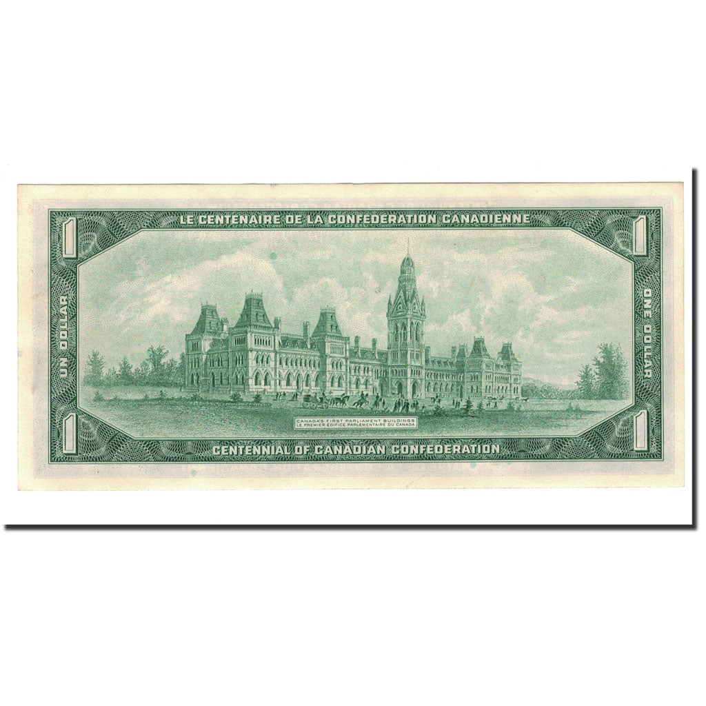 Banknote, Canada, 1 Dollar, 1967, KM:84a, UNC(65-70)