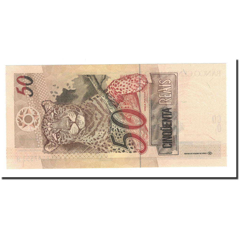 Banknote, Brazil, 50 Reais, Undated (1994), KM:246k, UNC(65-70)