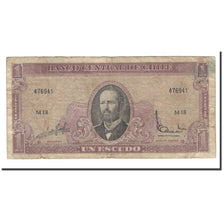 Banknote, Chile, 1 Escudo, KM:135Aa, VF(20-25)