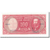 Banknot, Chile, 10 Centesimos on 100 Pesos, UNDATED (1960-1961), KM:127a