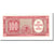 Banknot, Chile, 10 Centesimos on 100 Pesos, UNDATED (1960-1961), KM:127a