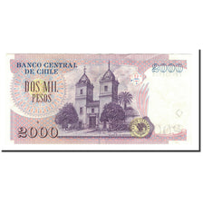 Geldschein, Chile, 2000 Pesos, 2002, KM:158a, SS+