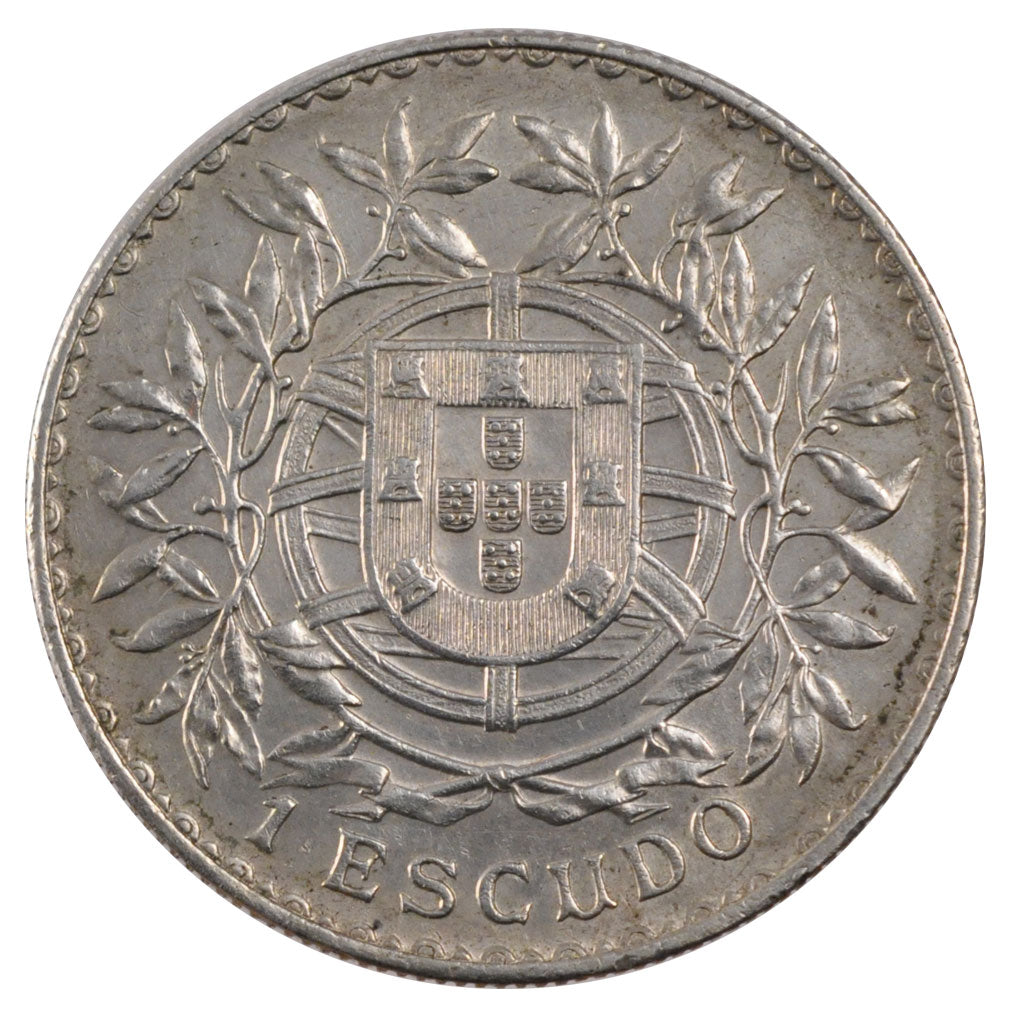 Portogallo, Escudo, 1916, SPL-, Argento, KM:564