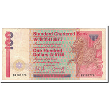 Billet, Hong Kong, 100 Dollars, 1985-92, 1985-01-01, KM:281b, TB