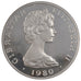 GIBRALTAR, Crown, 1980, British Royal Mint, KM #12a, MS(60-62), Silver, 38.8,...
