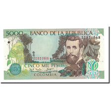 Geldschein, Kolumbien, 5000 Pesos, 2001-10, 2001-11-11, KM:452a, UNZ