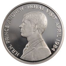 Coin, Saint Helena, Elizabeth II, 50 Pence, 1984, VG(8-10), Silver, KM:13a