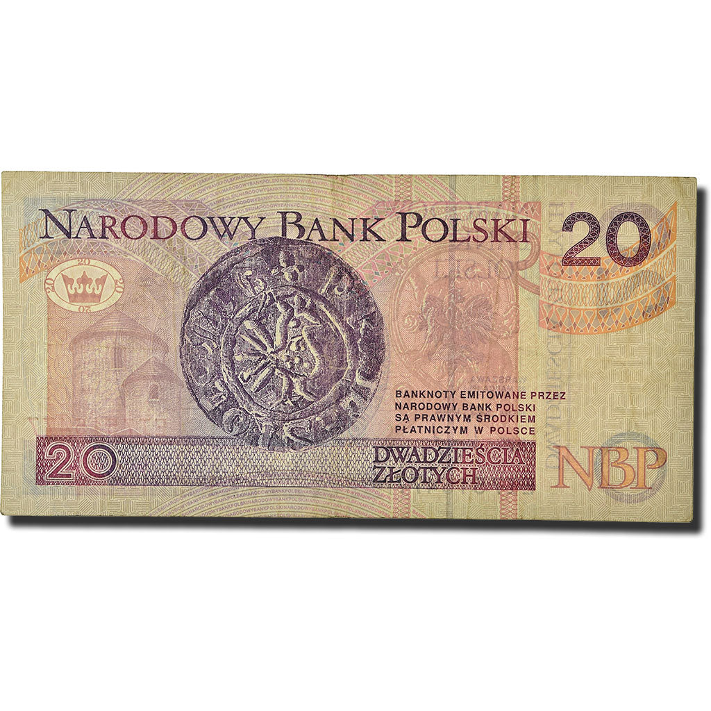 Banknote, Poland, 20 Zlotych, 1995, 1994-03-25, KM:174a, EF(40-45)