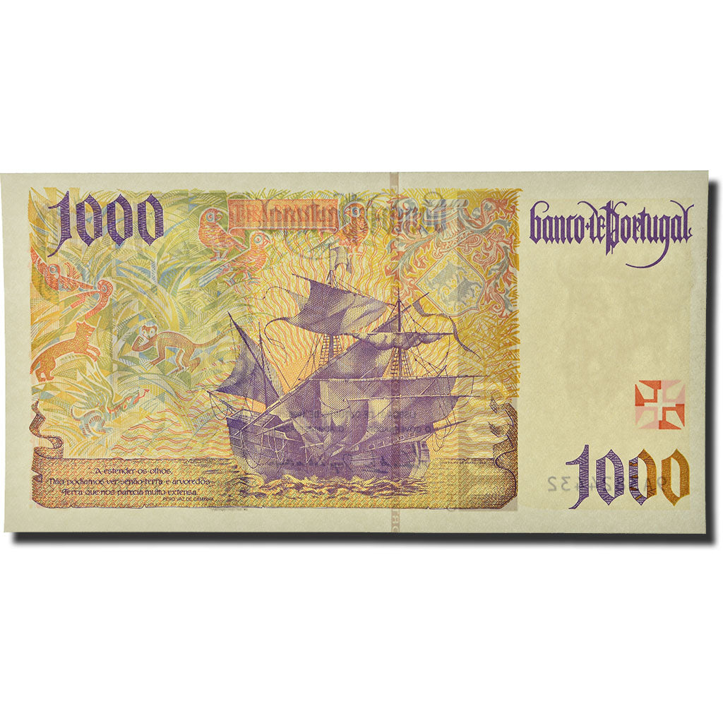 Billete, 1000 Escudos, 1996, Portugal, 1996-10-31, KM:188b, UNC