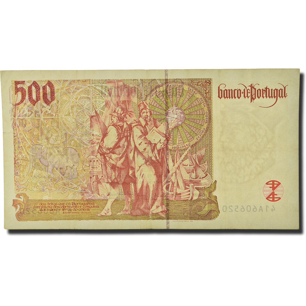 Billet, Portugal, 500 Escudos, 1997, 1997-09-11, KM:187b, TTB