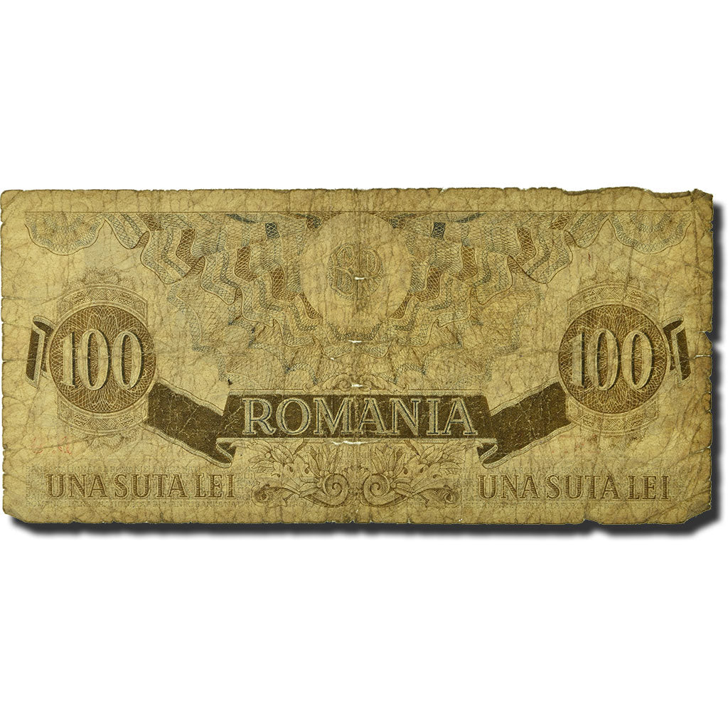 Banknote, Romania, 100 Lei, 1947, 1947-12-05, KM:67a, VG(8-10)