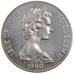 ISLE OF MAN, Crown, 1980, Pobjoy Mint, KM #65a, MS(65-70), Silver, 38.5, 28.28