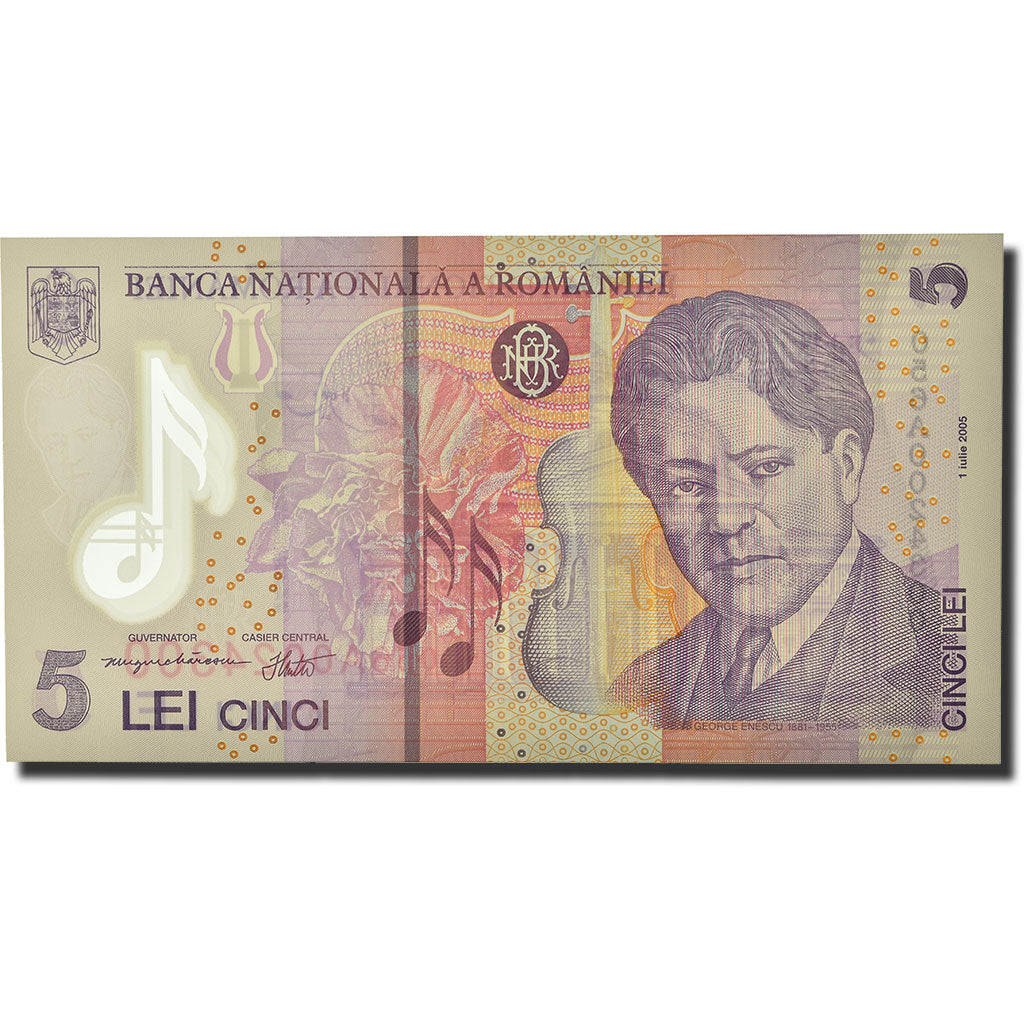 Banknote, Romania, 5 Lei, 2011, 2005-07-01, KM:118a, UNC(65-70)