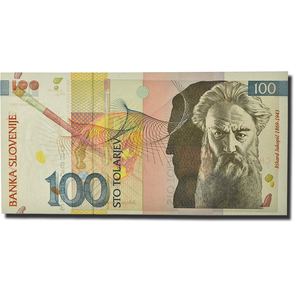 Banknote, Slovenia, 100 Tolarjev, 2004, KM:28, UNC(65-70)
