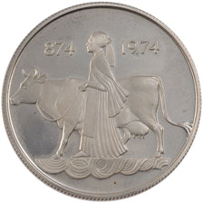 Moneda, Islandia, 500 Kronur, 1974, FDC, Plata, KM:20